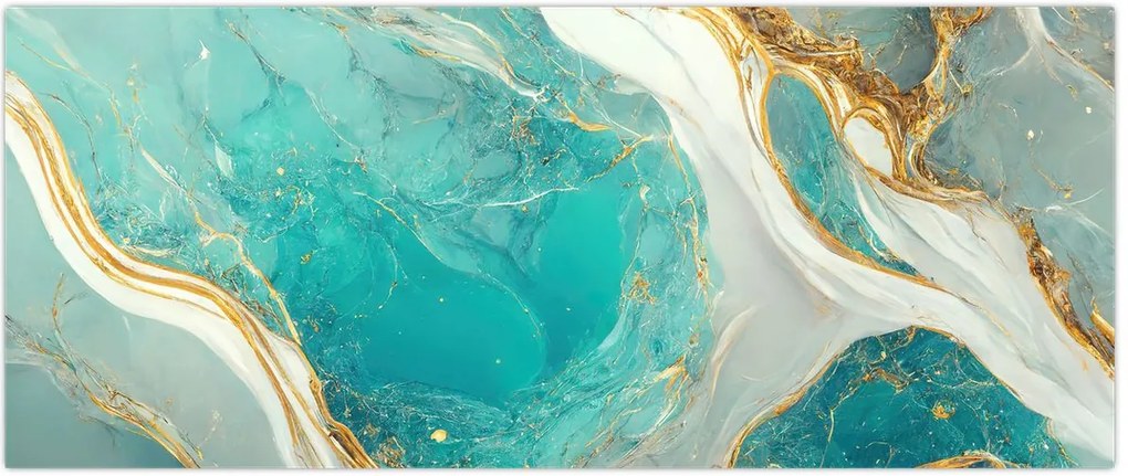 Tablou - Designul marmurei II. (120x50 cm)