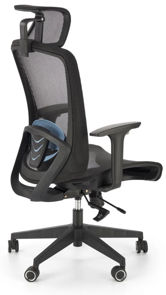 Scaun de birou Goliat negru H125 cm