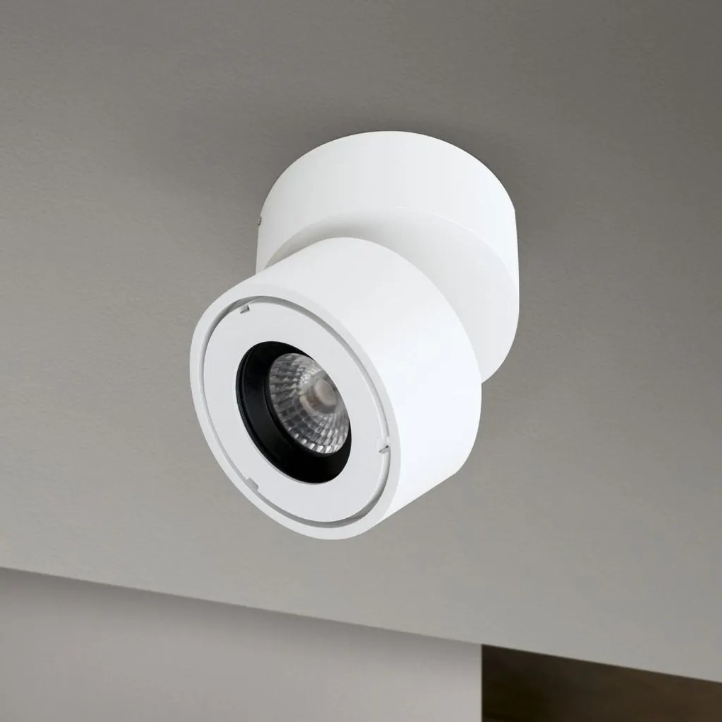 Spot LED aplicat reglabil iluminat exterior IP65 HARVEY alb