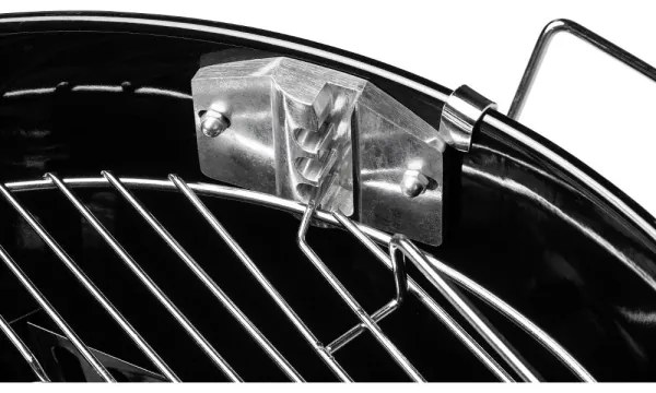 Grătar cu cărbuni Fieldmann negru/crom