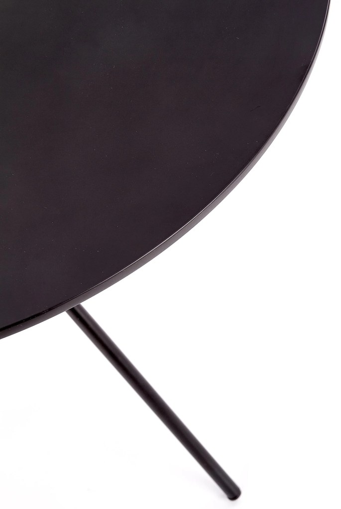 Masa de sufragerie neagra PHANTOM 80x80