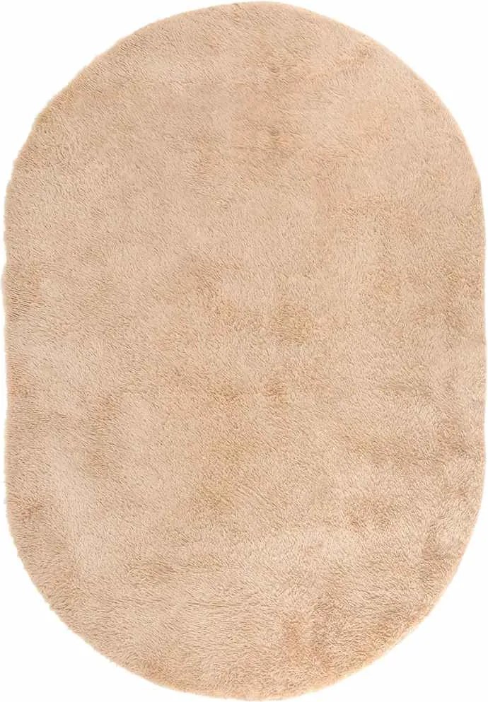 vidaXL Covor shaggy cu pom înalt, NAVARRA, bej, 300x200 cm, poliester