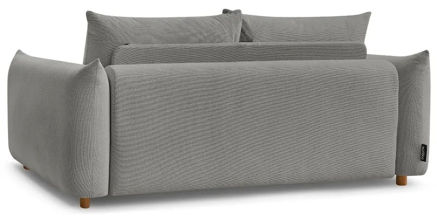 Canapea gri extensibilă 214 cm Ernest – Bobochic Paris