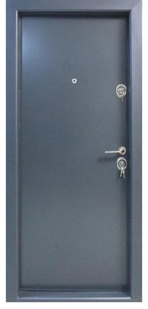 Usa metalica de exterior cu izolatie si vizor Novo Doors NDS13 ,deschidere stanga dreapta, 1 yala, dimensiuni multiple,tabla 12 mm, balamale si