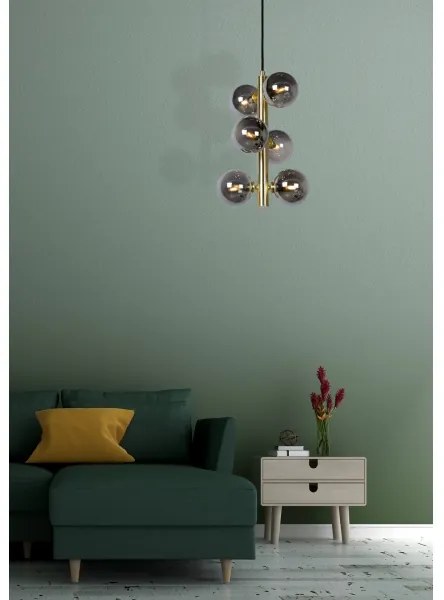 Lustră pe cablu TYCHO 6xG9/28W/230V Lucide 45474/06/02