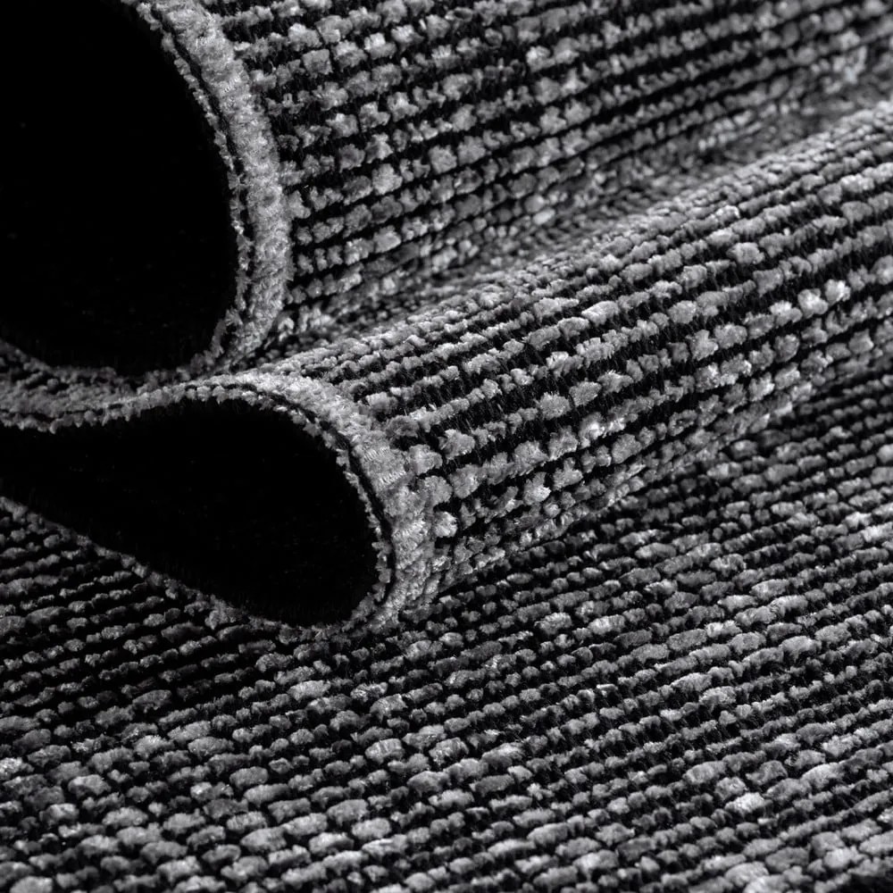 Covor gri închis lavabil 80x150 cm Space 1900 – Ayyildiz Carpets