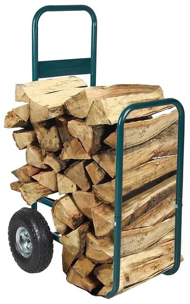 Carucior transport lemne
