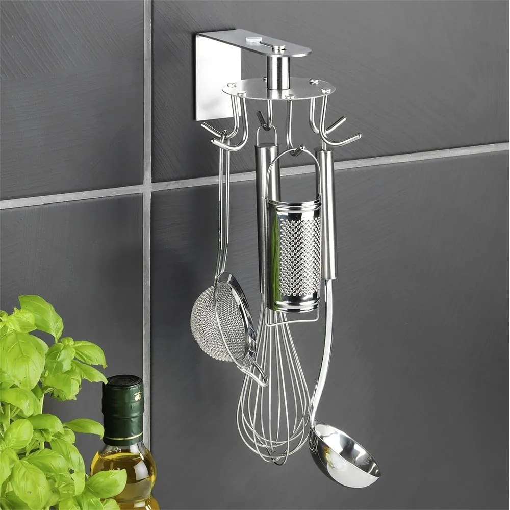 Organizator de bucătărie autoadeziv din oțel inoxidabil – Maximex