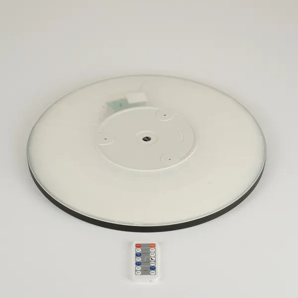 Plafonieră LED dimabilă cu senzor de mișcare ULTRA SLIM LED/24W/230V d. 42 cm + telecomandă