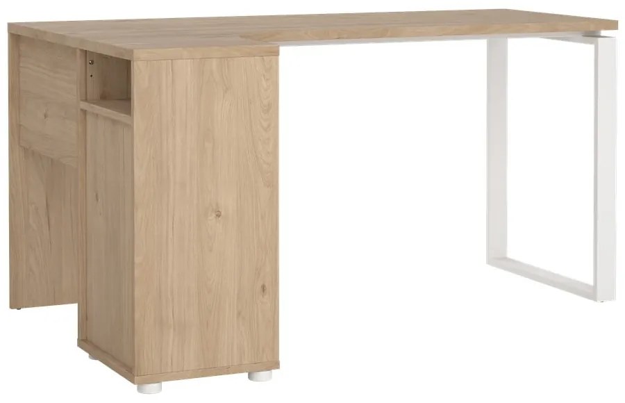 Birou cu blat cu aspect de lemn de stejar 100x150 cm Sign – Tvilum