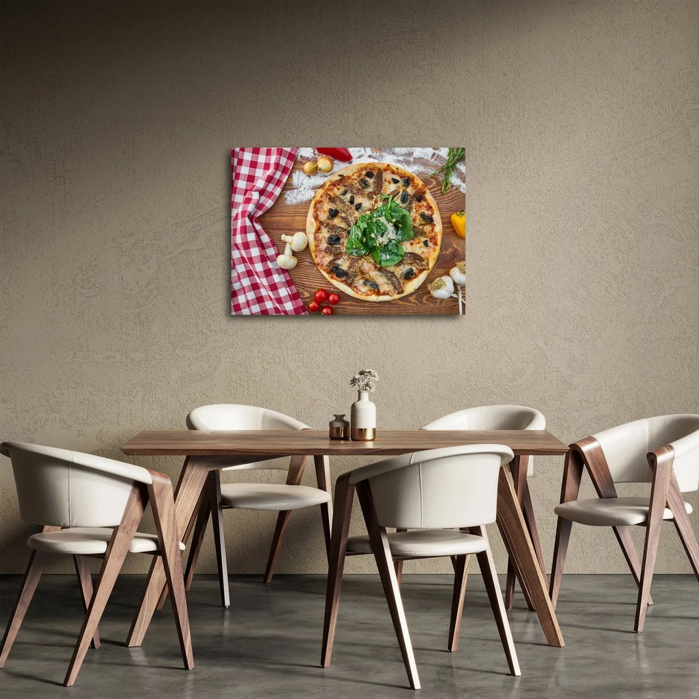 Tablou cu pizza (70x50 cm)