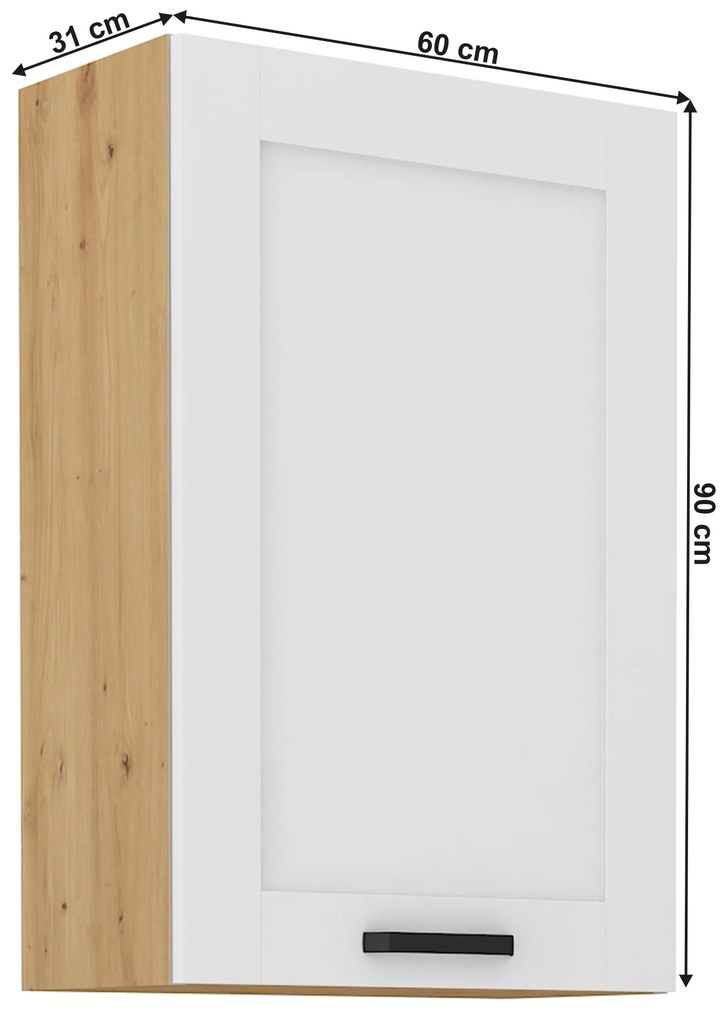 Dulap superior Lesana 2 (alb) 60 G-90 1F . 1063967