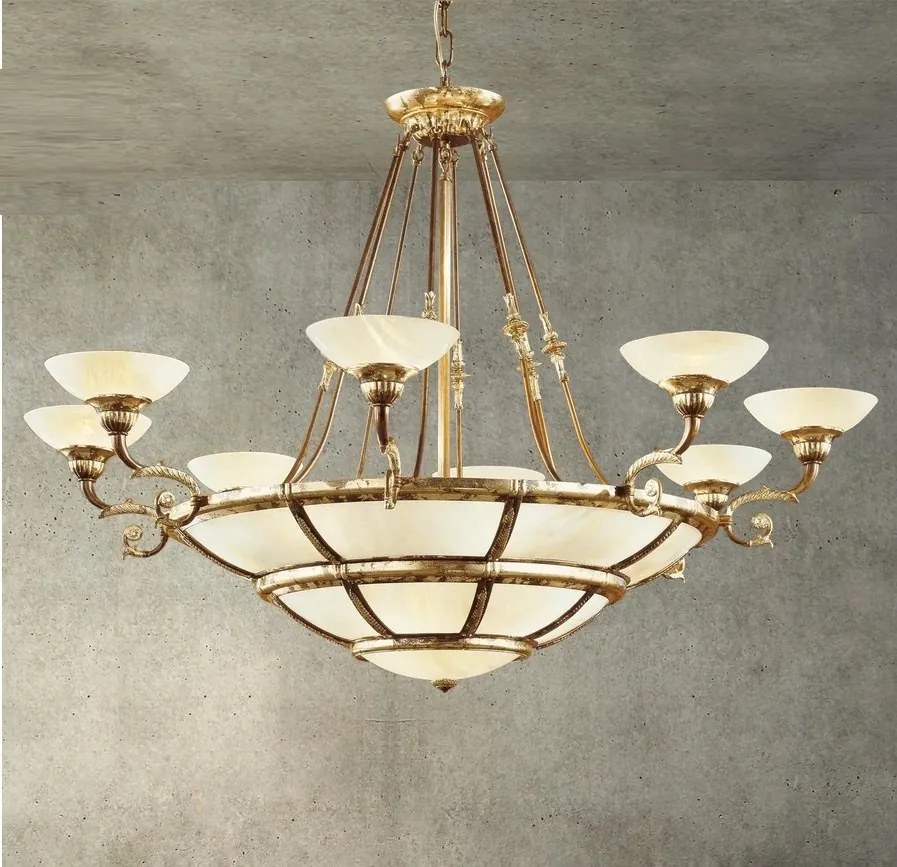 Candelabru elegant LUX realizat manual Raffaello