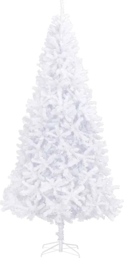 vidaXL Brad de Crăciun artificial, alb, 300 cm