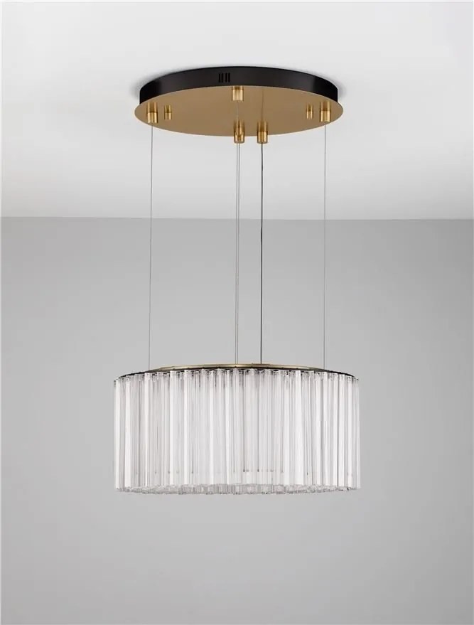 Lustra LED suspendata design decorativ NOL D-68cm