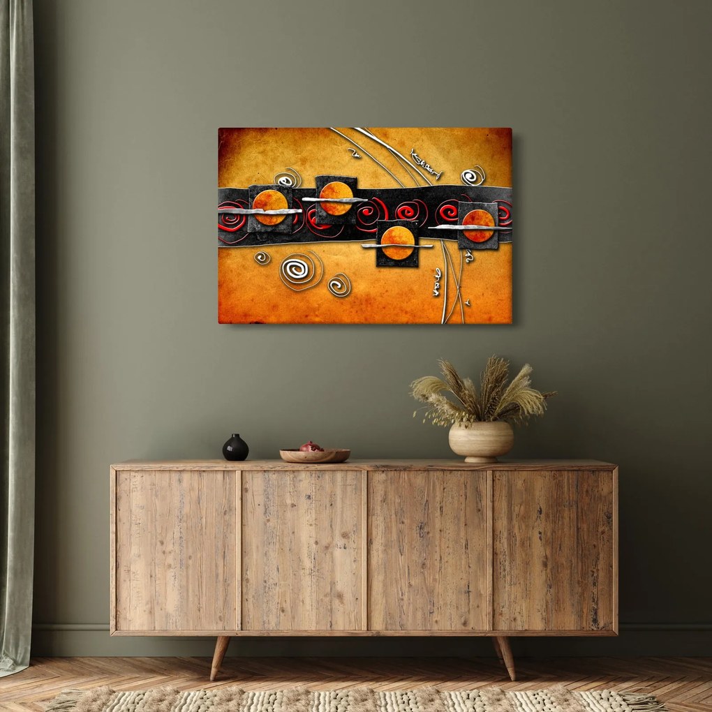 Tablou abstacției - Panete (90x60 cm)