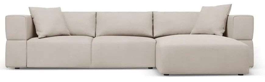 Colțar bej (cu colț pe partea dreaptă) Esther – Milo Casa