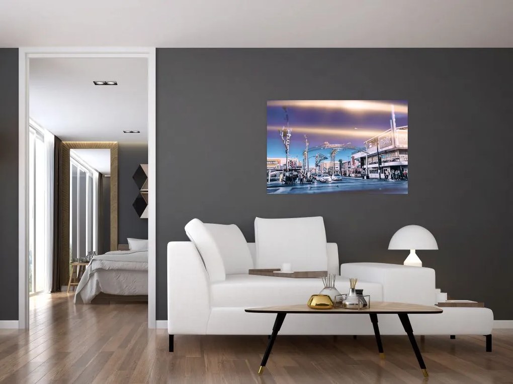 Tablou cu strada în Las Vegas (90x60 cm)