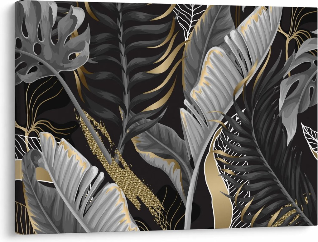 Tablou - Jungla de aur (70x50 cm)
