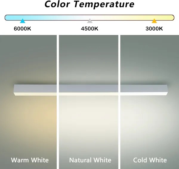 Brilagi - Plafonieră LED pentru baie SLEEKLINE LED/40W/230V, argintie, IP44