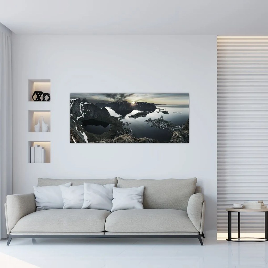 Tablou - Munții norvegieni (120x50 cm)