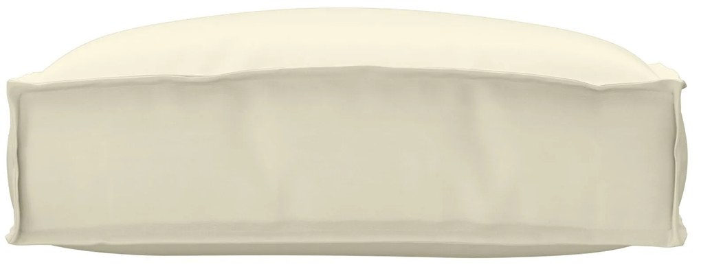 vidaXL Pernă pentru șezut din paleți Crem 50 x 50 x 12 cm