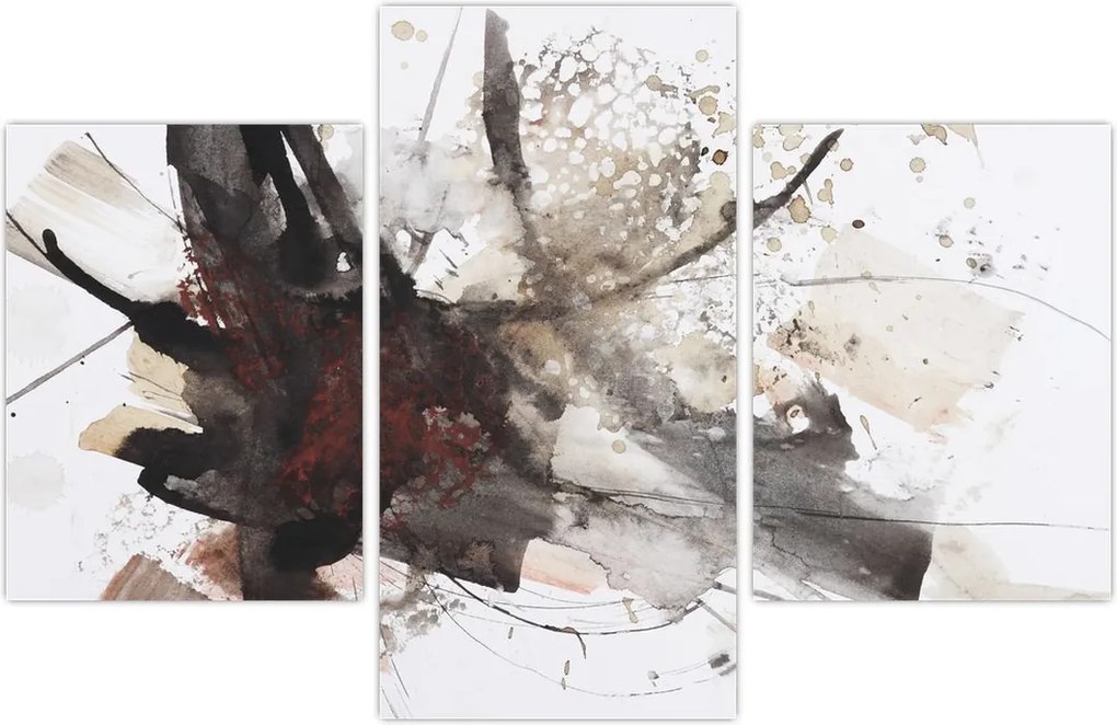 Tablou cu pictură abstactă (90x60 cm)