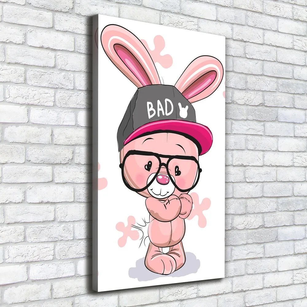 Tablou pe pânză Rabbit în capac