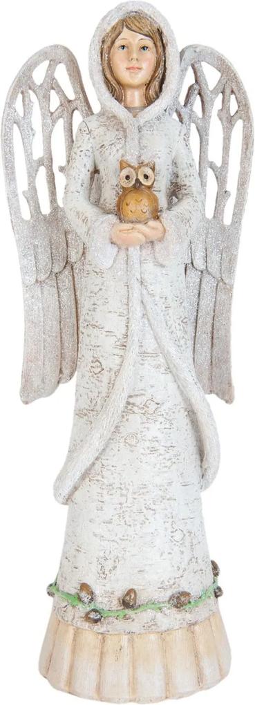 Figurine Inger polirasina OWL 14 cm x 35H