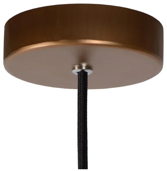 Lustră pe cablu ZINO 1xE27/60W/230V maro Lucide 74410/01/62