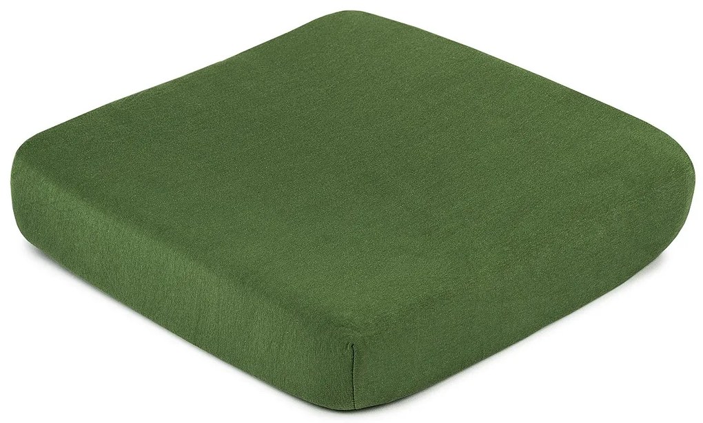 Cearşaf de pat 4Home jersey, verde măsliniu, 180 x 200 cm
