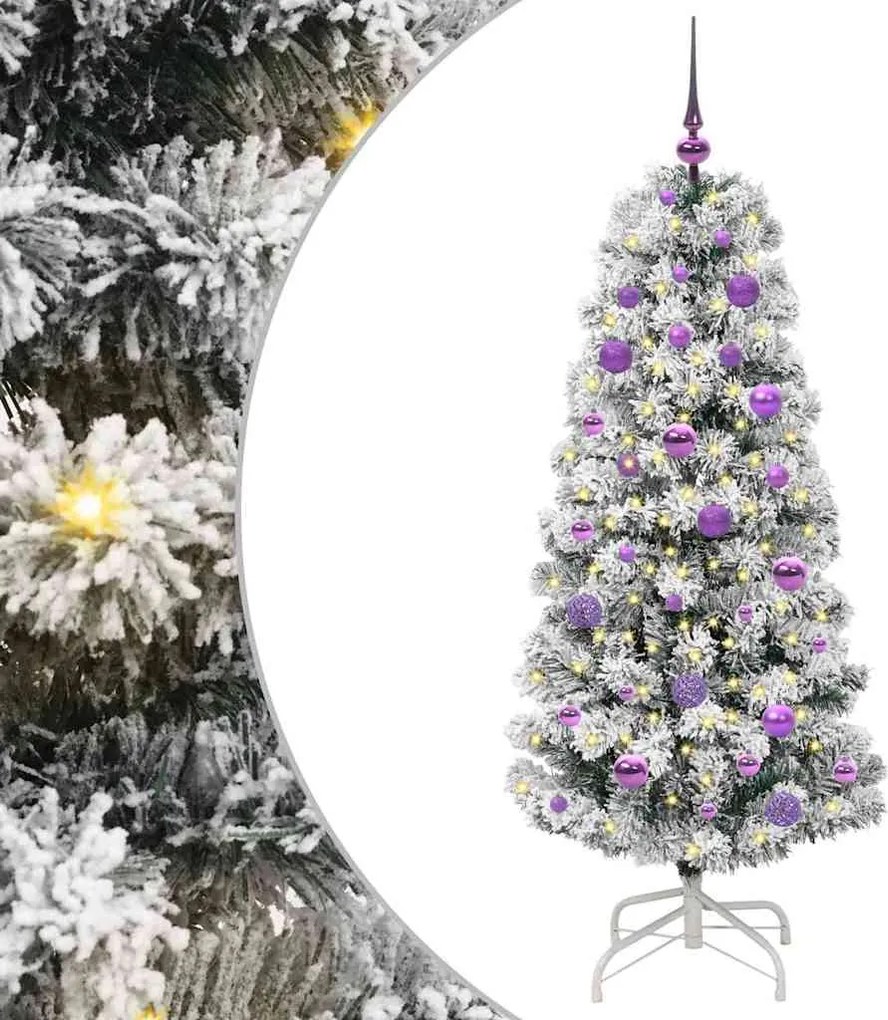 vidaXL Brad de Crăciun artificial cu ramuri articulare 150 cm