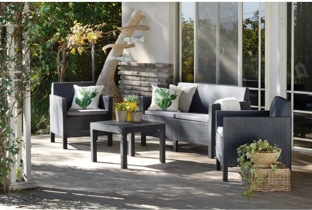 Măsuță de cafea pentru exterior 59x59 cm Orlando – Keter