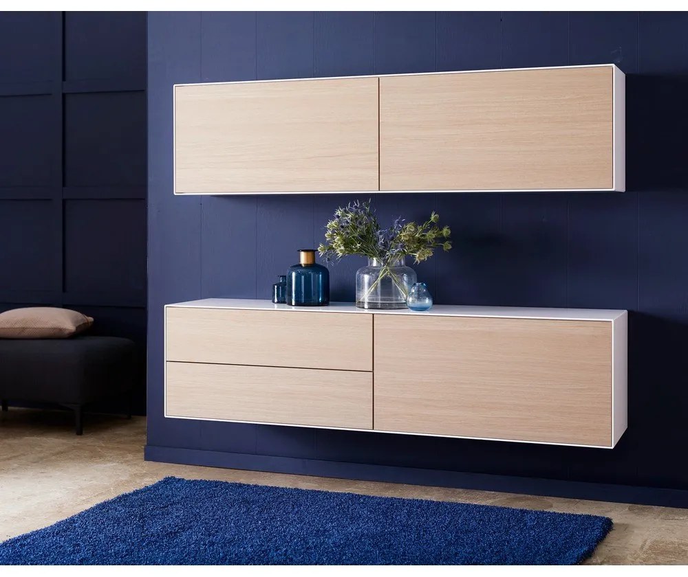 Comodă joasă în decor stejar în set de 2 180x46 cm Edge by Hammel - Hammel Furniture