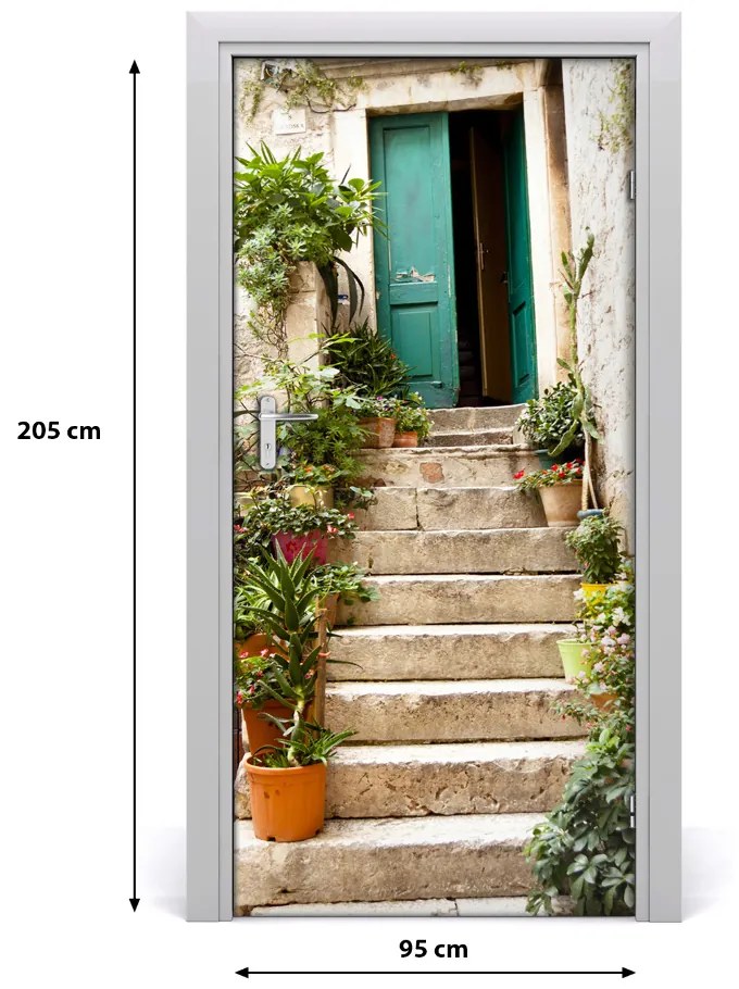 Autocolante pentru usi usi de scari vechi autoadezive