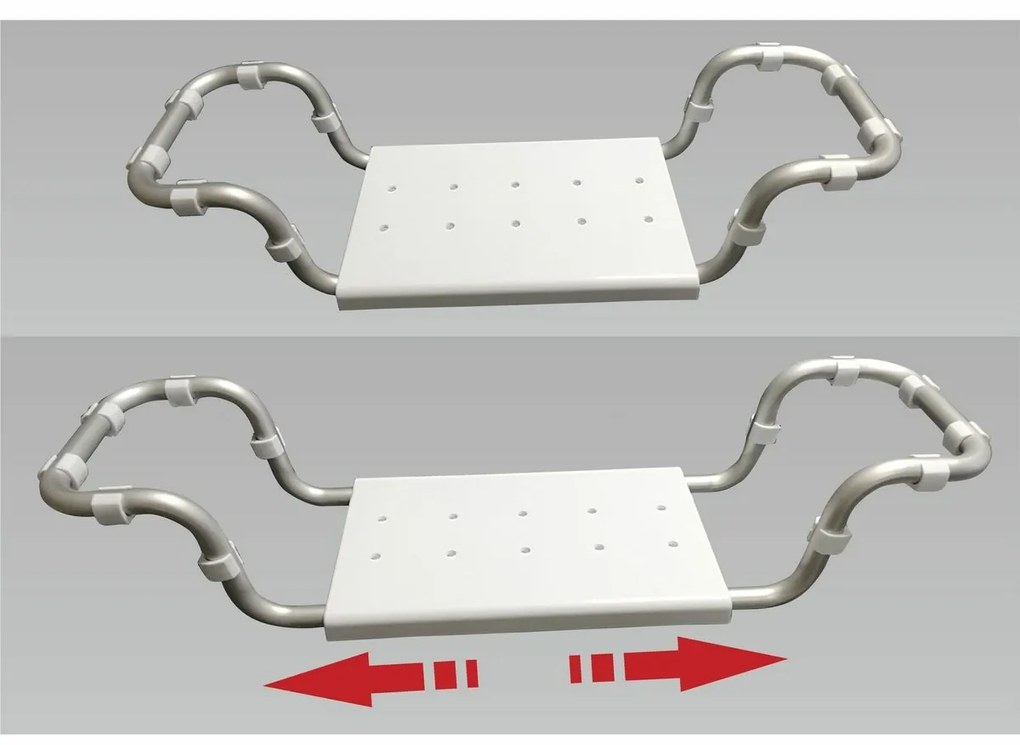 Scaun de baie suspendat, 37 x 23 cm