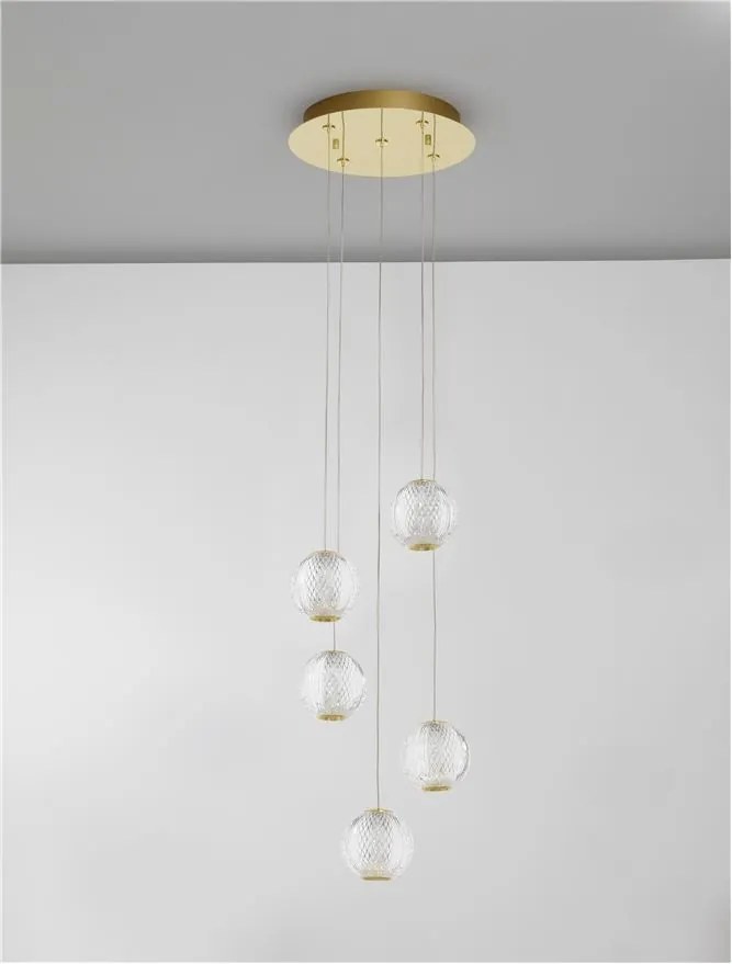 Lustra LED suspendata moderna design elegant BRILLANTE 5L