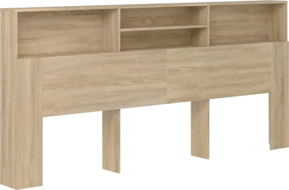 vidaXL Dulap tăblie, stejar Sonoma, 220x19x103,5 cm