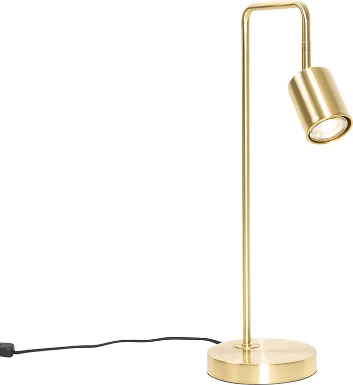 Lampă de masă inteligentă din alamă reglabilă incluzând Wi-Fi GU10 - Jav