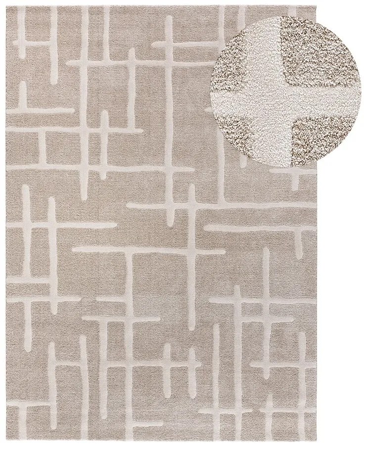 Covor bej 120x170 cm Caledonia – Universal