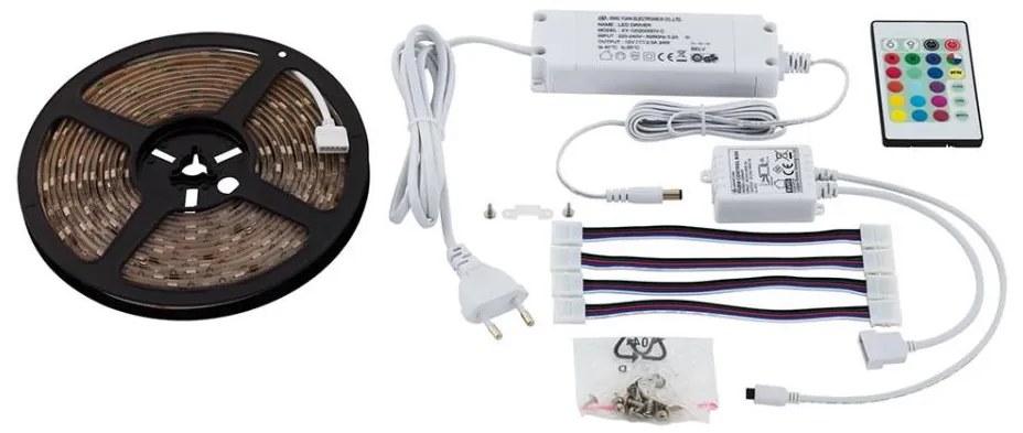 Eglo 97928 - Bandă LED RGB flexibilă dimabilă FLEX LED/20W/230V IP20 5m