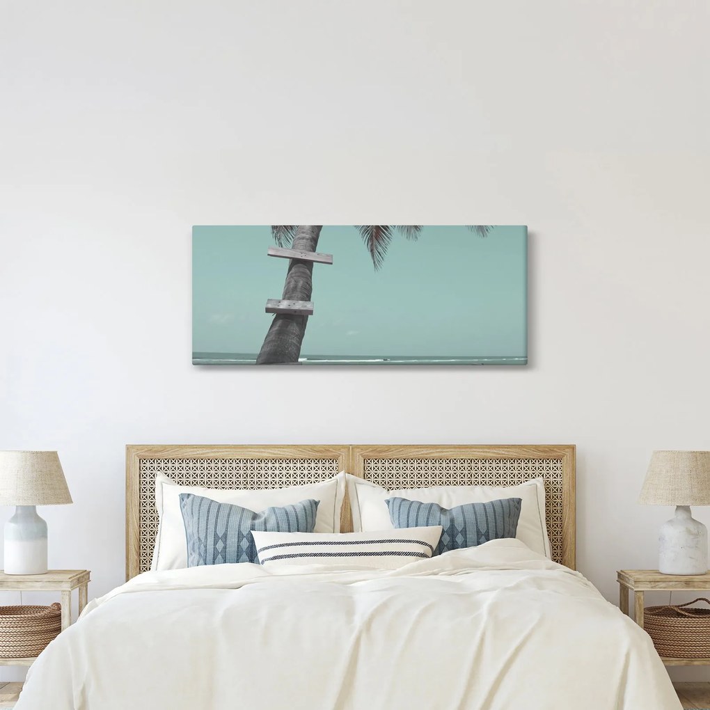 Tablou - Palma în Caraibe (120x50 cm)
