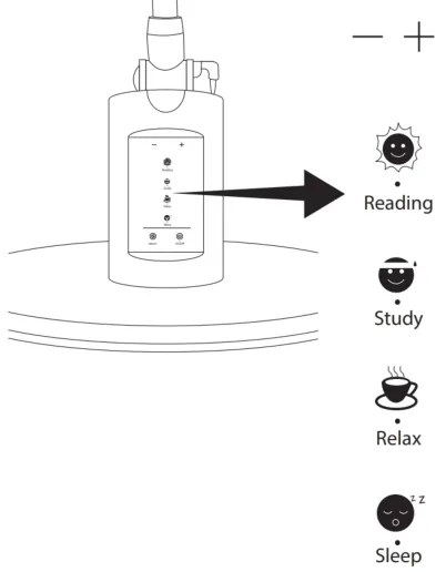 Lampă LED tactilă dimabilă OPTIMUM LED/7W/230V 3000/4000/6000K alb