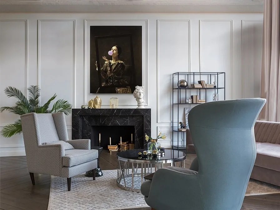 Tablou de perete decorativ Bubble Gum, 100x130cm