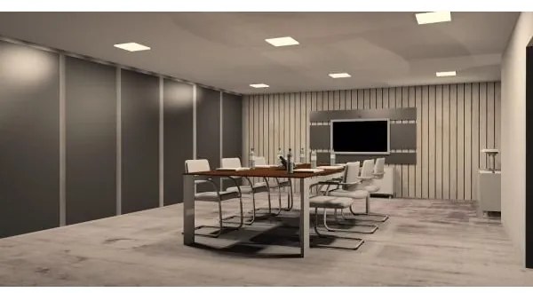 LED Lampa incastrata LED/24W/85V-265V alb