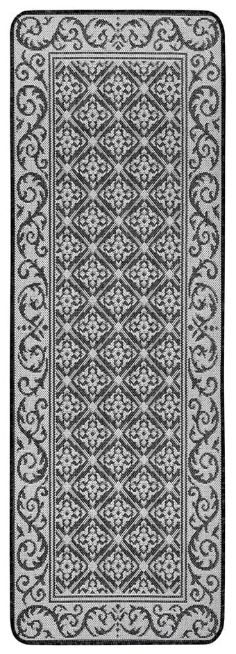 Covor de bucătărie Hanse Home Weave Romb, 70x180 cm, gri