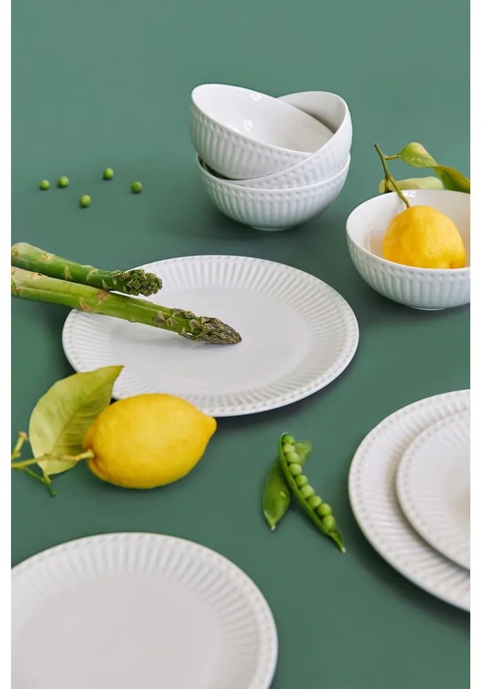 Set 18 vase de porțelan Bonami Essentials Purita, alb