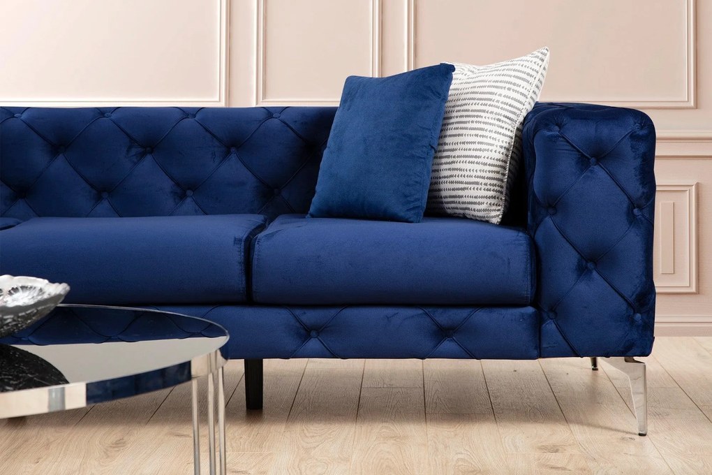 Canapea Fixa Chester cu 3 locuri Clyburn, 237 x 90 x 73 cm