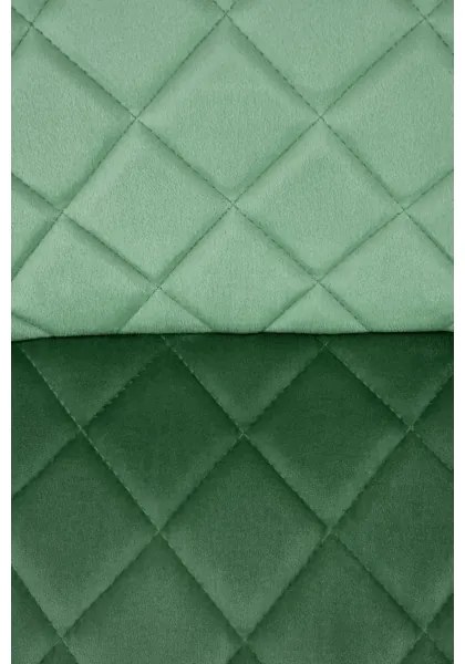 Scaun de dining ORIS, 1 buc., verde închis