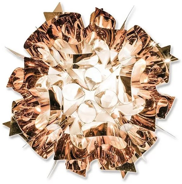 Aplica perete sau tavan design unicat realizata manual Veli Mini Copper, 32cm